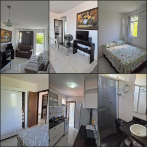 Apartamento com três quartos pé na areia
